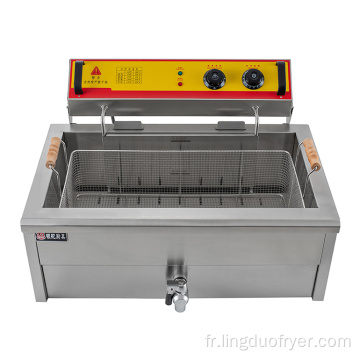 25L COMMERCIAL INDUSTRIAL ÉLECTRIQUE FRYER